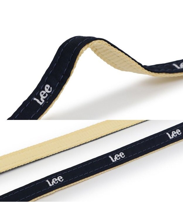 PET PARADISE Lee リード  ロゴベージュ  ４Ｓ～３Ｓ 小型犬 ベージュ