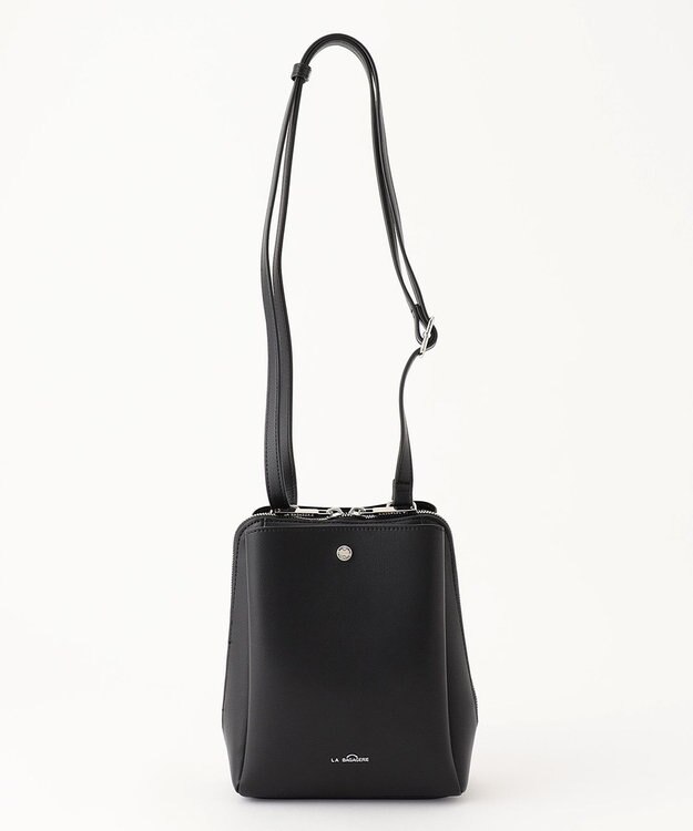 LA BAGAGERIE シンプルポシェット ブラック