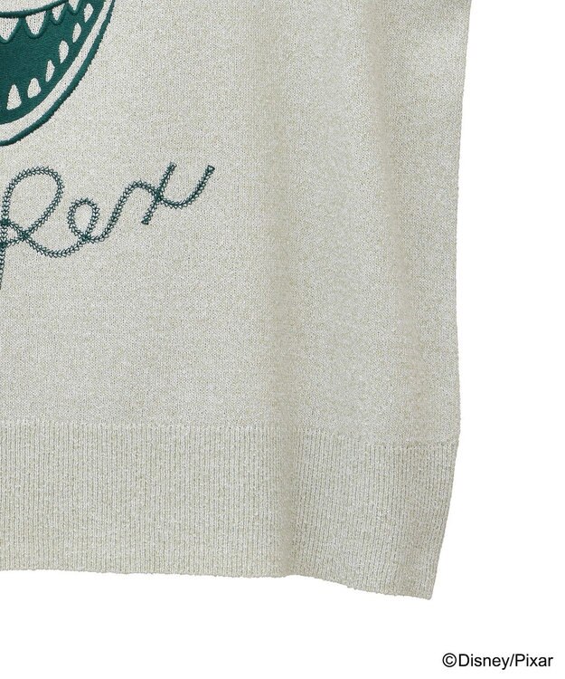 Green Parks ＴＯＹ　ＳＴＯＲＹ　／　刺繍Ｖネックニットベスト Green