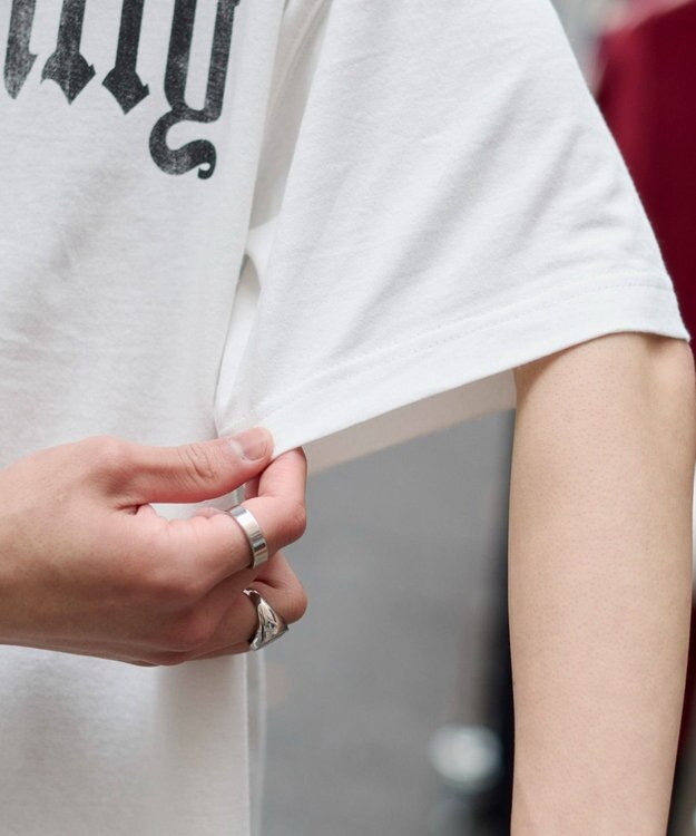 WEGO 【ユニセックス着用ITEM】アンサンブルグラフィックT（SS） ホワイト