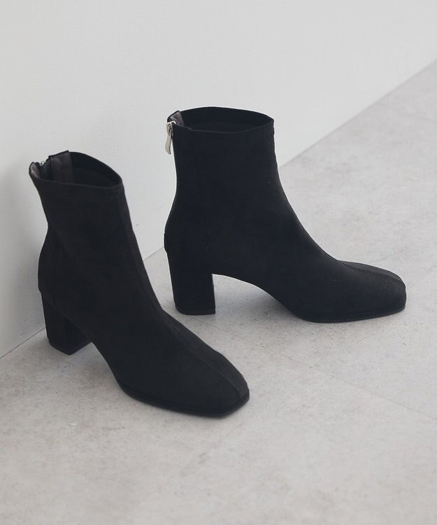 earth music&ecology ＯＲｉｅｎｔａｌ　ＴＲａｆｆｉｃ　フェイクスエードショート Black