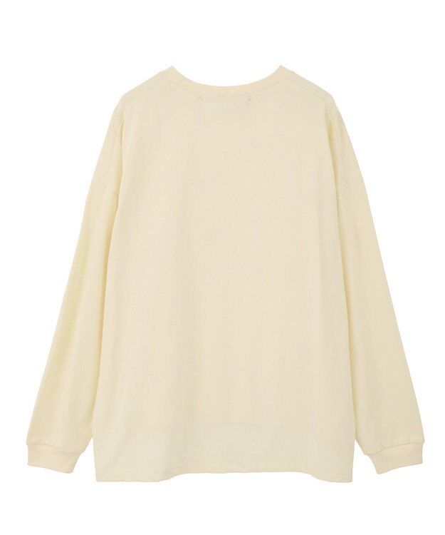 YECCA VECCA コットンルーズプルオーバー Light Yellow