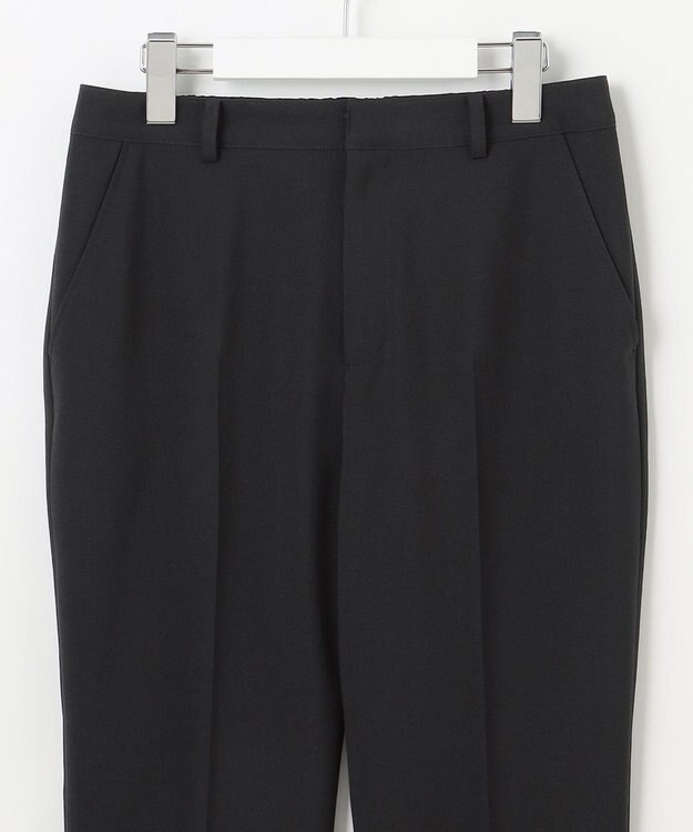 J.PRESS LADIES L 【セットアップ対応・洗える】DRYウーステッド テーパード パンツ ブラック系