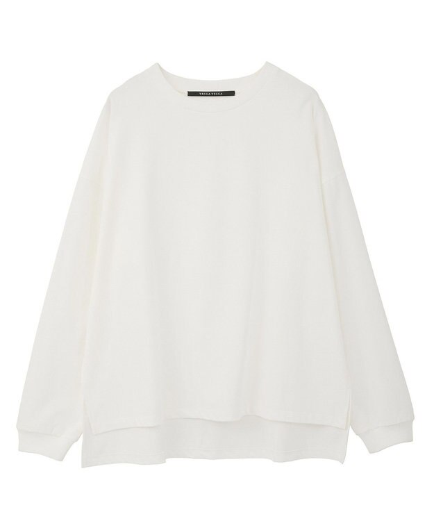 YECCA VECCA コットンルーズプルオーバー Light Yellow