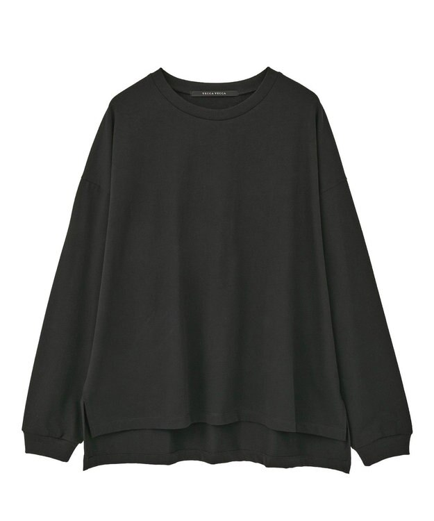 YECCA VECCA コットンルーズプルオーバー Light Yellow