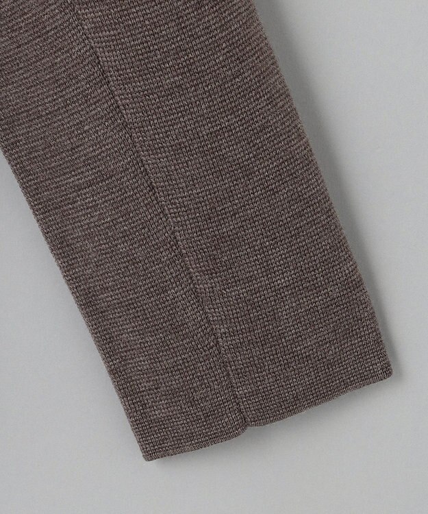 GOTAIRIKU 【エクストラファインメリノウール】ミラノリブニットジャケット ベージュ系