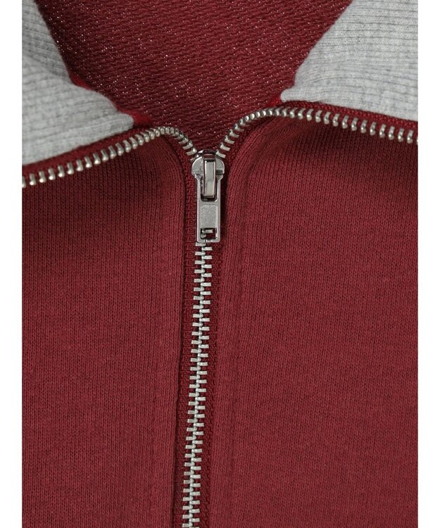Green Parks Ｄｉｓｎｅｙ／裏毛ハーフＺＩＰスウェットII Bordeaux