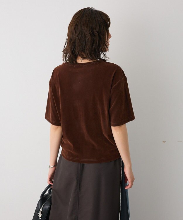 CRAFT STANDARD BOUTIQUE フロッキーチュールドロストプルオーバー Brown