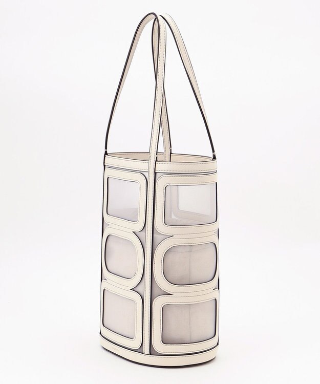 23区 【STORY7月号掲載】ORSETTE チュール トートバッグ ホワイト系