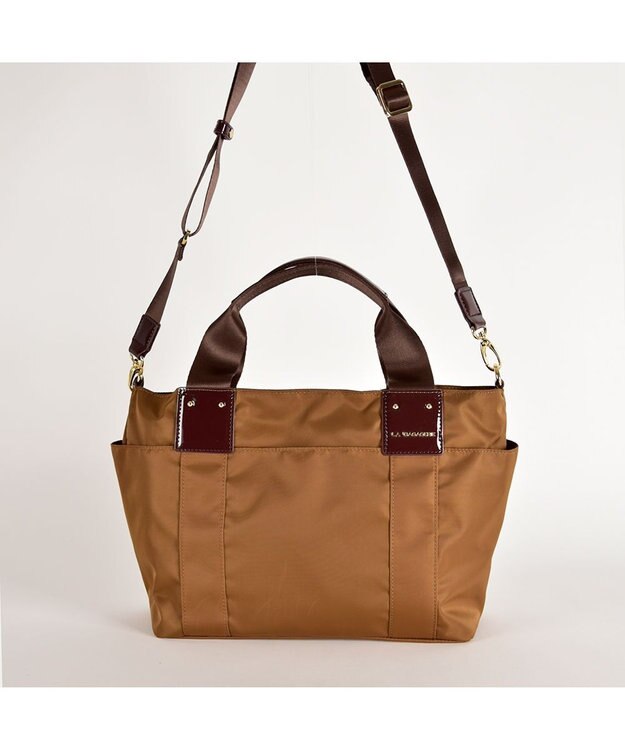 LA BAGAGERIE 2WAYナイロントート チョコ