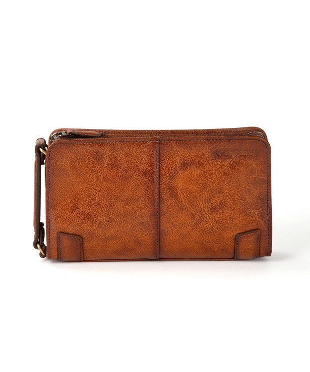 ACE BAGS & LUGGAGE LO HOMME PRESSE アルカイック 本革 日本製 セカンドバッグ 71866 ロ・オム・プレッセ ブラウン