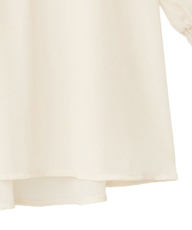 YECCA VECCA 【archive】フリルボウタイブラウス Ivory