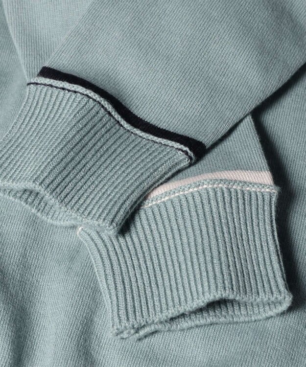 Paul Smith アクセントカラー カーディガン グレイッシュブルー