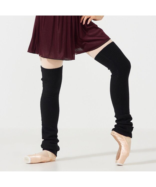 Chacott レッグウォーマー ブラック