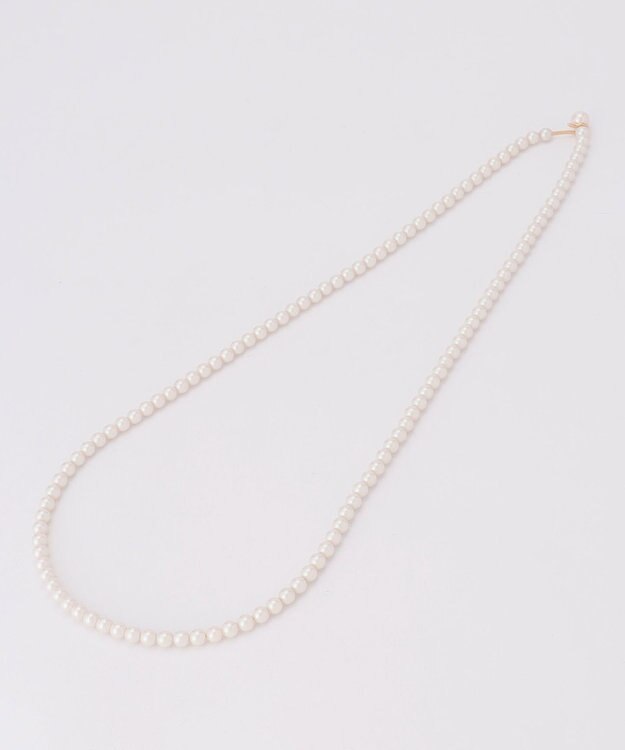 23区 パールラリエットネックレス ホワイト系