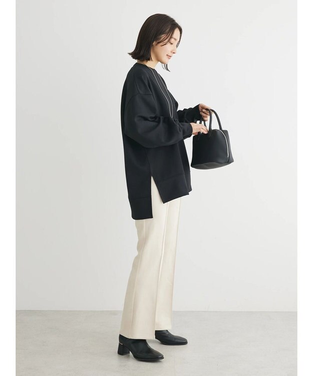 Green Parks Ｓｏｆｔ　Ｃｕｓｈｉｏｎ　ダンボールチュニック Black