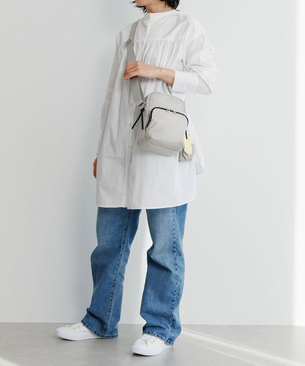 ACE BAGS & LUGGAGE HAyU × ace. フィカス ショルダーバッグ 19101 ハユ ライトグレー