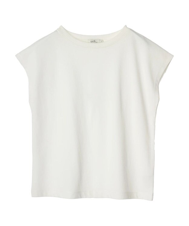 earth music&ecology フレンチＴ Off White