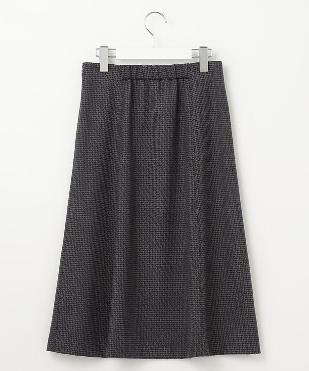 J.PRESS LADIES T/W 杢 ライトツイード フレアー スカート ネイビー系3
