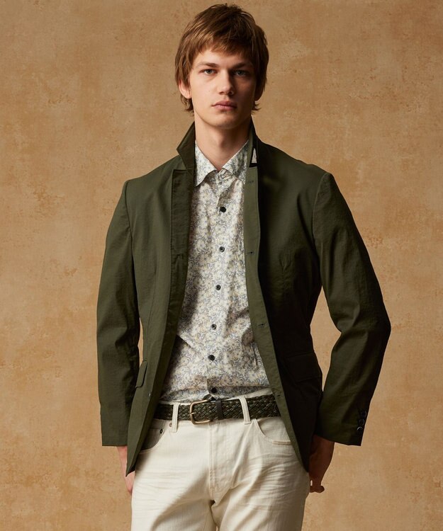 JOSEPH ABBOUD 【キングサイズ・ハイパワーストレッチ/7ポケット/Eco撥水】アクティブレジャー ジャケット カーキ系