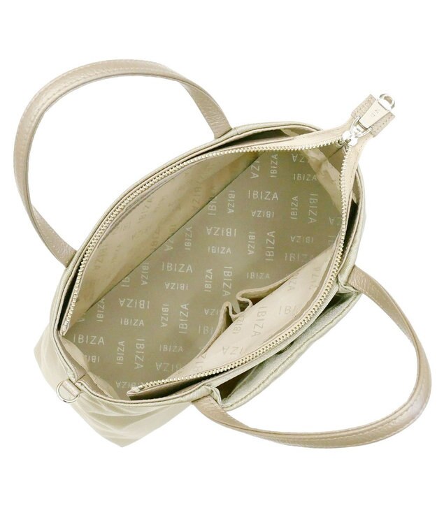 IBIZA プント　2WAYバッグ アイボリー