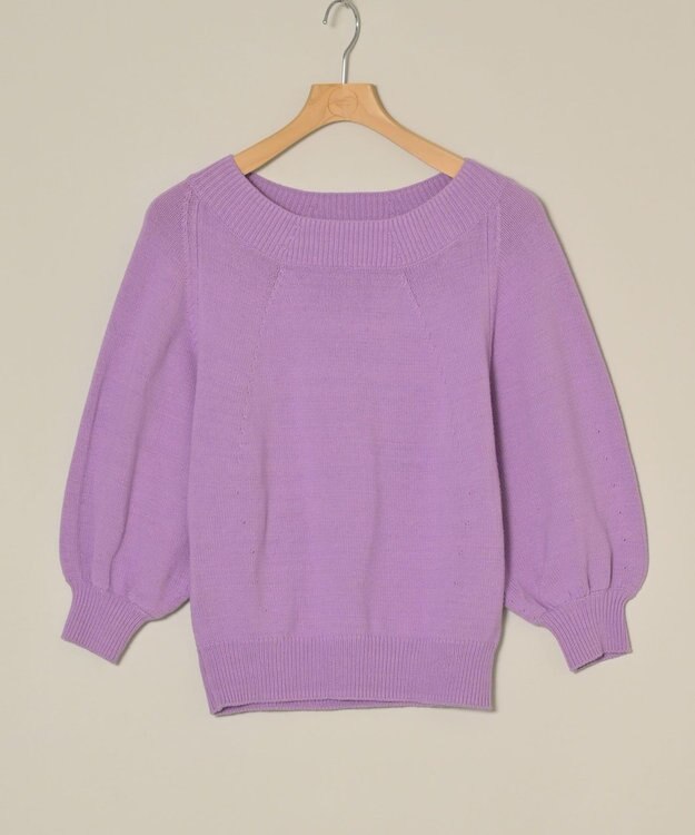 ONWARD Reuse Park 【自由区】ニット春夏 パープル