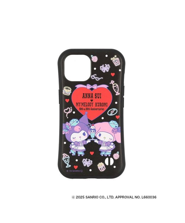 ANNA SUI ANNA SUI × MY MELODY & KUROMI iPhoneケース クロ