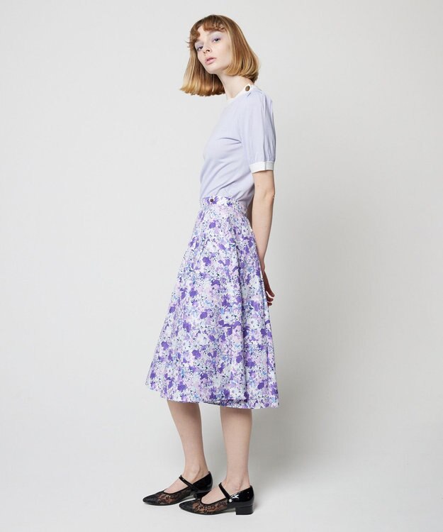TOCCA 【洗える】JUNE ANNABELLE スカート ライラック系5