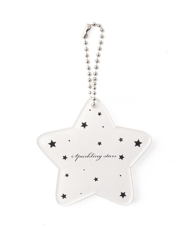 WEGO 【痛バ＆推し活グッズ】スターIDフォトケースキーホルダー ホワイト