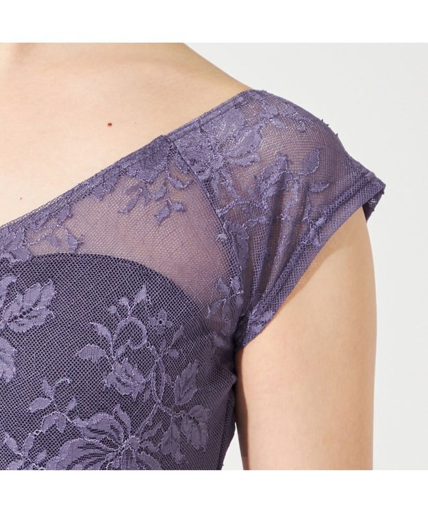 Chacott フレンチスリーブレオタード モーブ