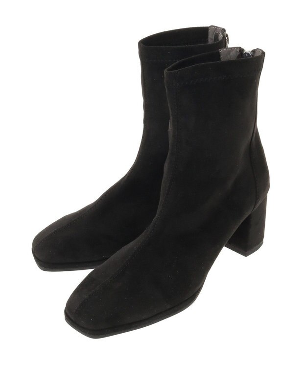 earth music&ecology ＯＲｉｅｎｔａｌ　ＴＲａｆｆｉｃ　フェイクスエードショート Black