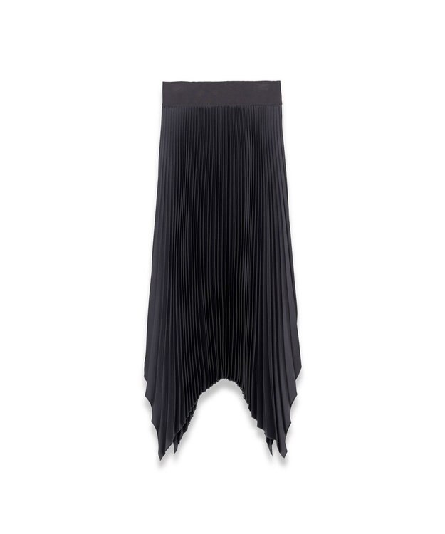 JOSEPH ニットウィーブプリッセ　スカート Smoke