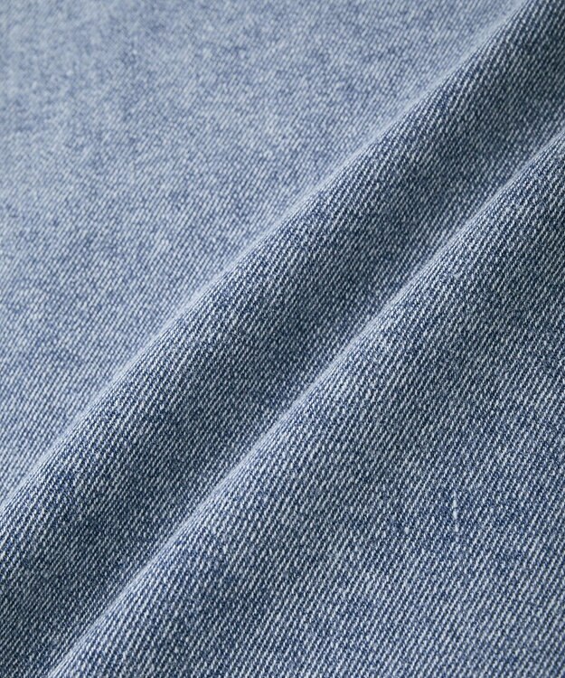 Green Parks デニムタックワイドパンツ Light Indigo