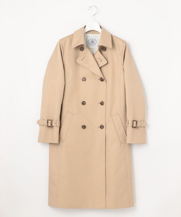 J.PRESS LADIES 撥水ツイル トレンチコート ベージュ系