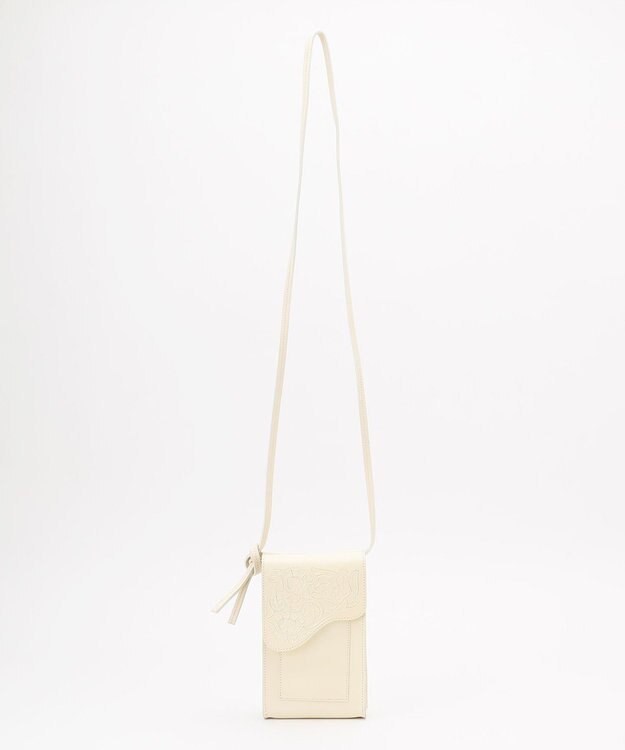 GRACE CONTINENTAL Flap mini Bag エクリュ