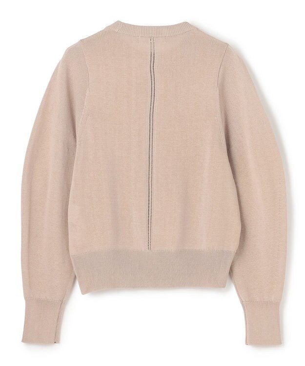 BEIGE， ARSENOPY / コットンドライタッチクルーネックニット Taupe