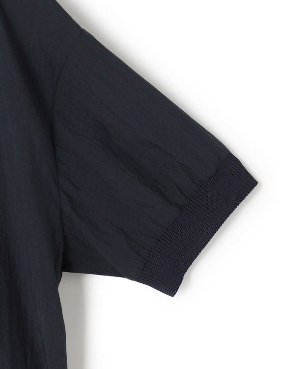 J.PRESS YORK STREET 【WOMEN】リヨセルコットン ニットコンビ ワンピース ネイビー系