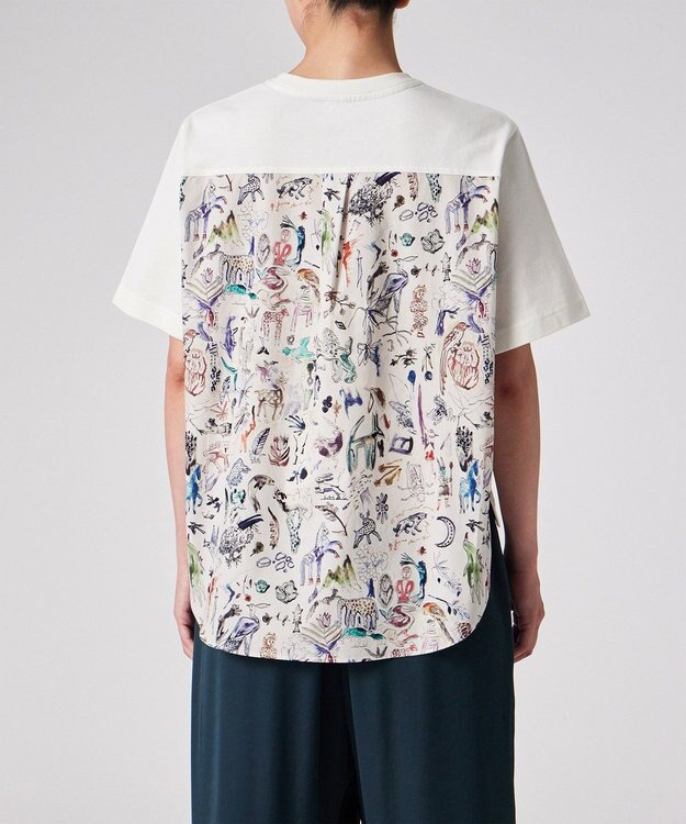 Paul Smith Little Beasts コンビTシャツ オフホワイト