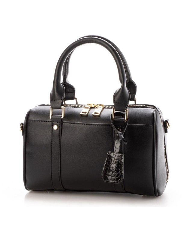 UNBILLION cachecache お財布ミニボストンバッグ ブラック