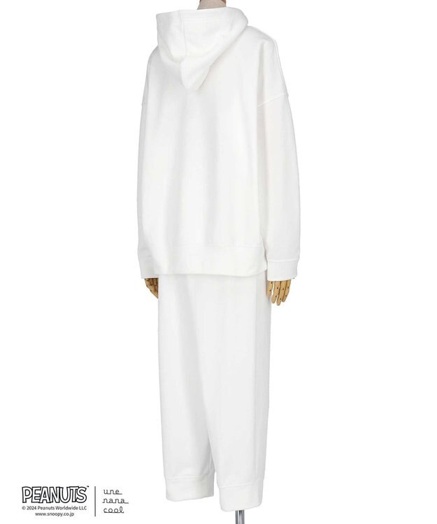 une nana cool MADE WITH PEANUTS なめらか綿混フーディーパジャマ IV