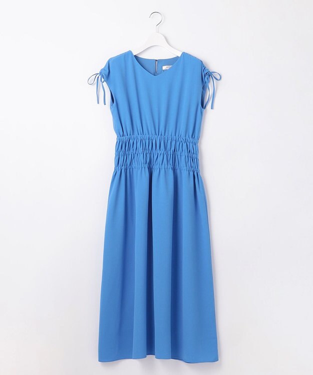 Feroux 【洗える】サマードロスト ワンピース ブルー系
