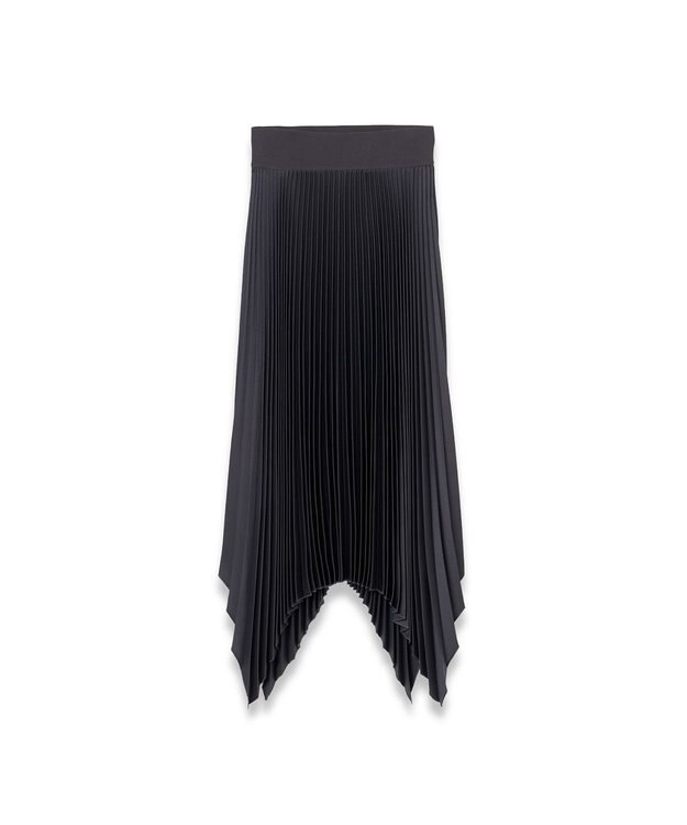 JOSEPH ニットウィーブプリッセ　スカート Smoke
