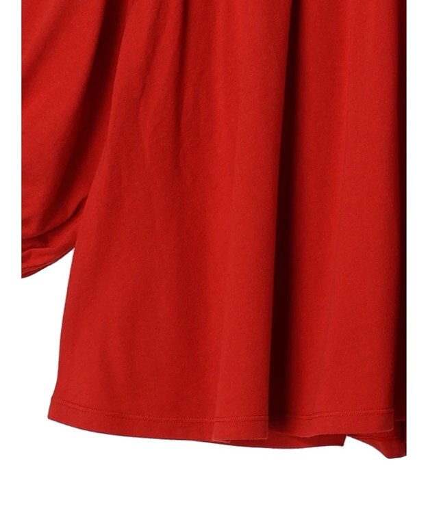 Green Parks Ｂ．スモッキングカットプルオーバー Red