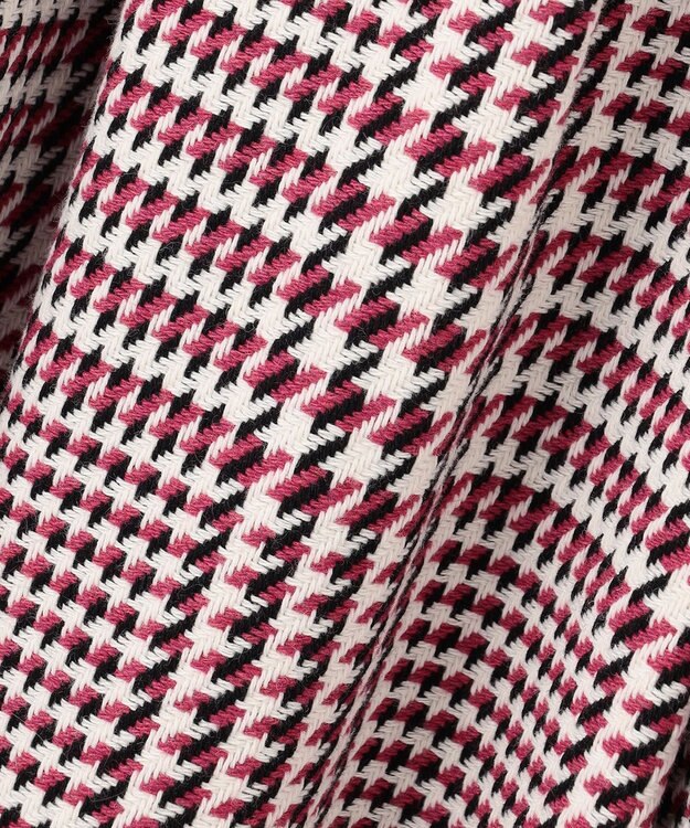 TOCCA 【百田夏菜子さん着用】【消臭】FROSTED CHECK TWEED ドレス アイボリー系