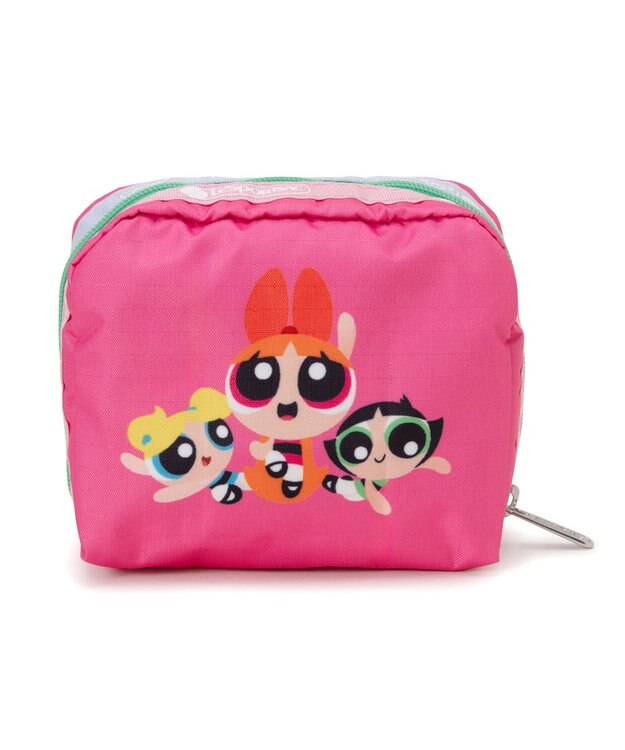 LeSportsac SQUARE COSMETIC/パワーパフ ガールズピンクスクエアコスメティック パワーパフガールズピンクスクエアコスメティック