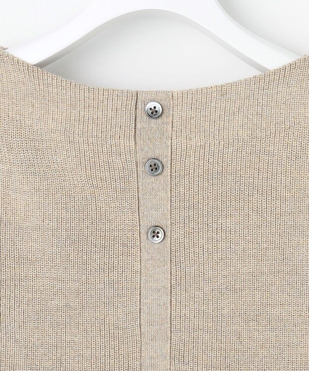 J.PRESS LADIES DRALON MERINO ニット ベスト ベージュ系