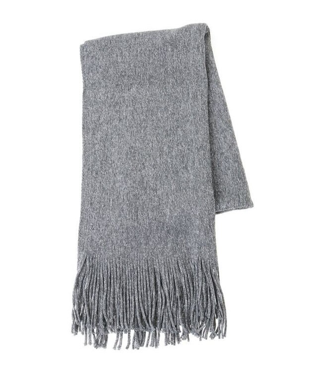 Green Parks ｅｖｅｒｙ　ｗａｌｋ．キラキララメマフラー Gray