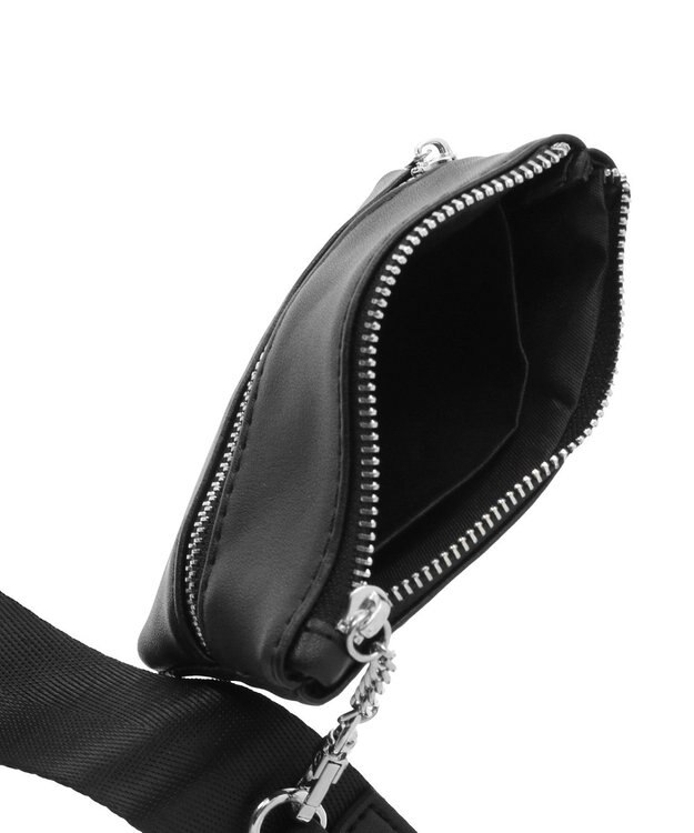 Green Parks ＥＴＳ．ポーチ付きテープスマホショルダー Black