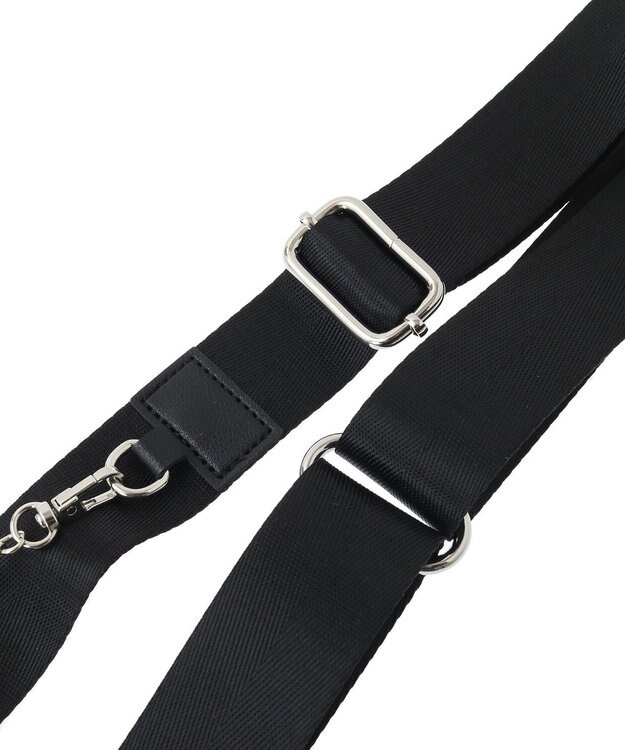 Green Parks ＥＴＳ．ポーチ付きテープスマホショルダー Black