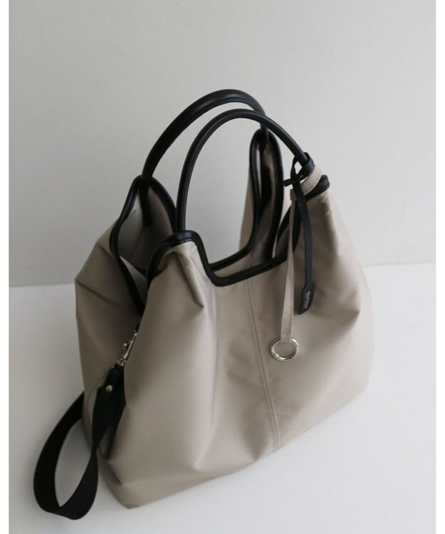 MORROW by thank 【新色追加！】A4サイズ収納可 LOLO TWOWAY バッグ ベージュ